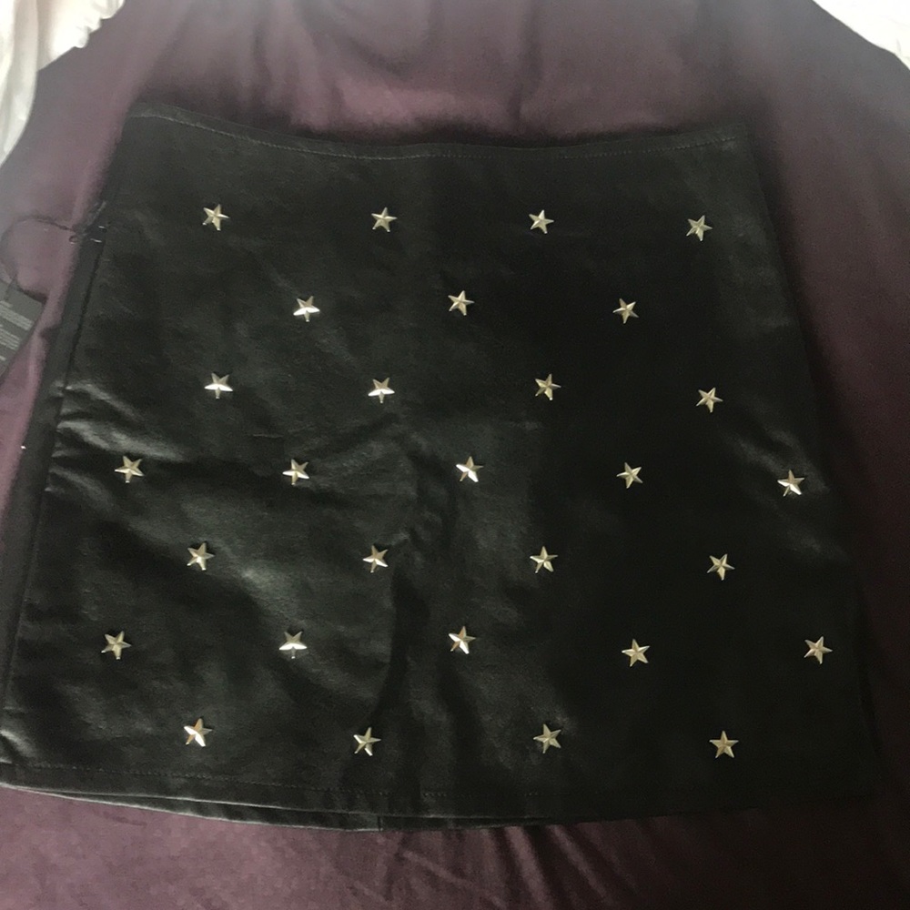 Forever 21 Star leather skirt